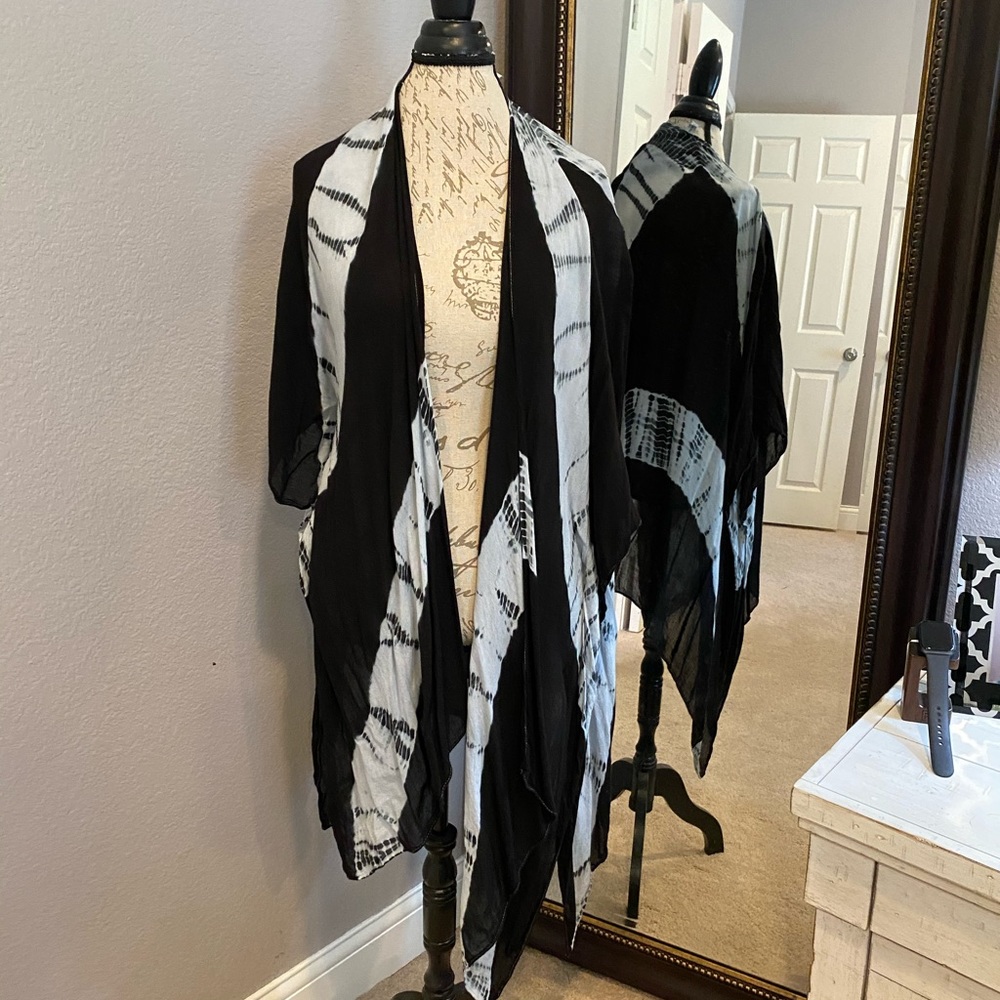 Tie dye coverup